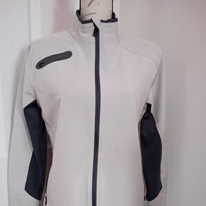 Unbranded Women's Grey and Cream Jacket